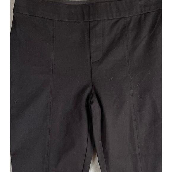 INC International Concepts Black Pull On Pants Size 4 Cotton Rayon Spandex - Picture 5 of 7